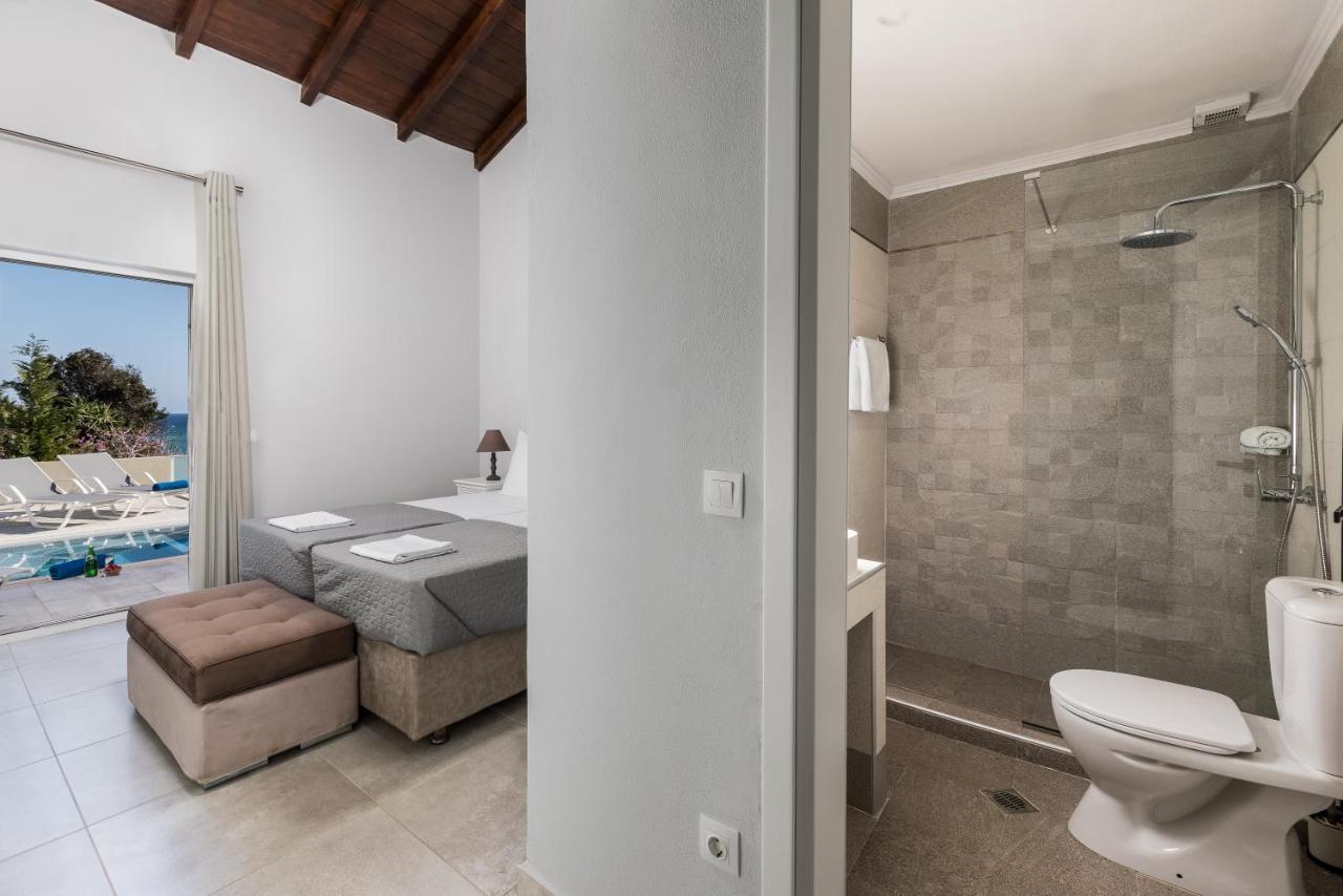 Villa Alonaki Bay Halikounas المظهر الخارجي الصورة